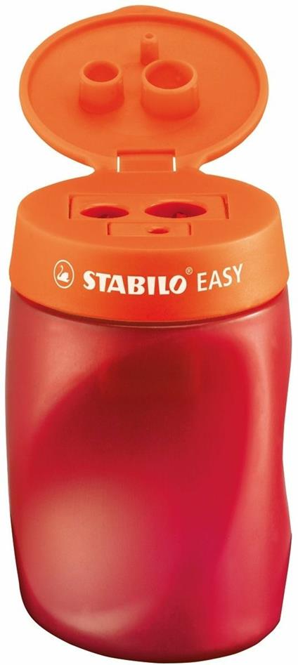 Temperamatite Ergonomico - STABILO EASYtemperino per Destrimani - Arancio