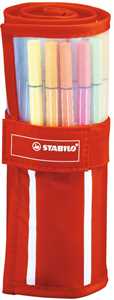 Cartoleria Pennarello Premium - STABILO Pen 68 - Rollerset con 30 Colori assortiti STABILO