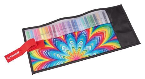 Pennarello Premium - STABILO Pen 68 - Rollerset con 25 colori assortiti - ARTY Edition - 2