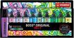 Evidenziatore - STABILO BOSS ORIGINAL - ARTY - Cool Colors - Astuccio da 10 - Colori assortiti