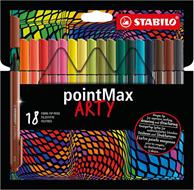 Fineliner Premium - STABILO pointMax - ARTY - Astuccio da 24