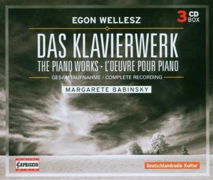 Wellesz: Das Klavierwerk - CD Audio di Margarete Babinsky