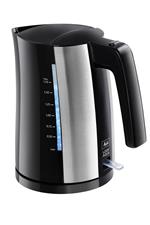 Melitta Look Aqua bollitore elettrico 1,7 L 2400 W Nero, Acciaio inossidabile