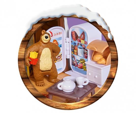 Masha E Orso. Playset Casa Inverno Con Accessori - Simba Toys - Casa delle  bambole e Playset - Giocattoli