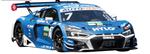 Carrera: Audi R8 Lms Gt3 Evo Ii Team Abt Sportsline, No.7, Dtm 2022 Cars 1.32