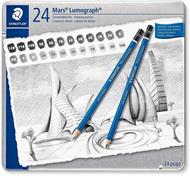 Matita Staedtler Mars Lumograph. Confezione 24 pezzi