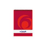 Herlitz 00110635 quaderno per scrivere Rosso A6 50 fogli