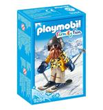 Playmobil 9284. Family Fun. Sciatore Con Snowblades