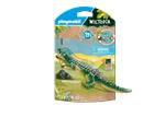Playmobil 71287 wiltopia alligatore giocattolo sostenibile per bambini dai 4 anni