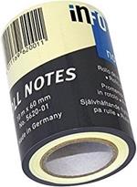 Roll notes – 60 mm x 10 m Global notes – giallo