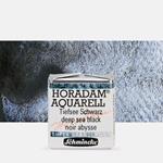 Acquarello Horadam Super Granulation 1/2 Godet Nero Mare Profondo