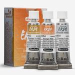 Acquerello Liquid Charcoal Erde Terra Liquida Set 3 Pezzi 5 Ml