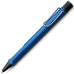 Penna Safari Lamy inchiostro nero e punta media Bluesfera – fusto blu 1210395