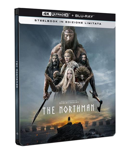 The Northman. Steelbook (Blu-ray + Blu-ray Ultra HD 4K) di Robert Eggers - Blu-ray + Blu-ray Ultra HD 4K