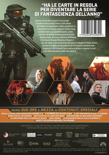 Halo. Stagione 2. Serie TV ita (4 DVD) - DVD - 2