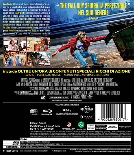 The Fall Guy (Blu-ray) di David Leitch - Blu-ray - 2