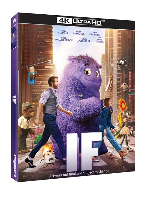 If. Gli amici immaginari (Blu-ray + Blu-ray Ultra HD 4K) di John Krasinski - Blu-ray + Blu-ray Ultra HD 4K