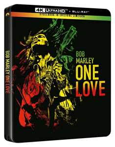 Film Bob Marley: One Love. Steelbook (Blu-ray + Blu-ray Ultra HD 4K) Reinaldo Marcus Green