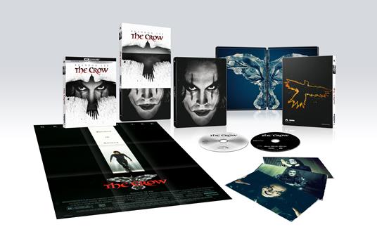 Il corvo. Steelbook NERO 30mo Anniversario (Blu-ray + Blu-ray Ultra HD 4K) di Alex Proyas - Blu-ray + Blu-ray Ultra HD 4K - 3