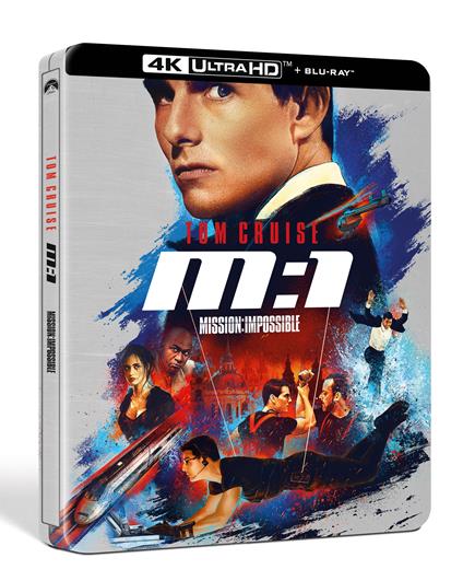 Mission: Impossible. Steelbook (Blu-ray + Blu-ray Ultra HD 4K) di Brian De Palma - Blu-ray + Blu-ray Ultra HD 4K