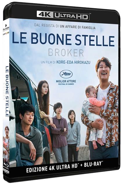 Le buone stelle. Broker (Blu-ray + Blu-ray Ultra HD 4K) di Hirokazu Koreeda - Blu-ray + Blu-ray Ultra HD 4K