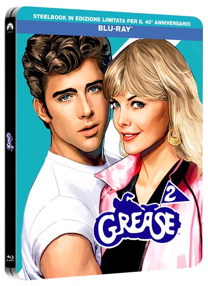 Grease 2. Steelbook 40° anniversario (Blu-ray) di Patricia Birch - Blu-ray