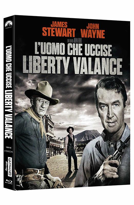 L' uomo che uccise Liberty Valance (Blu-ray Ultra HD 4K + 2 Blu-ray) -  Blu-ray + Blu-ray Ultra HD 4K - Film di John Ford Avventura | laFeltrinelli
