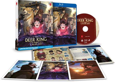 The Deer King. Il re dei cervi (Blu-ray Limited) di Masashi Ando,Masayuki Miyaji - Blu-ray - 2