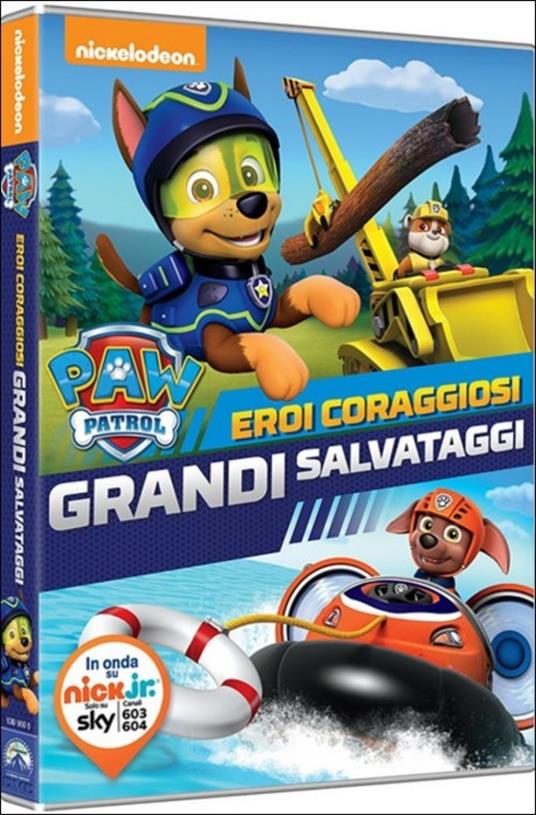 Paw Patrol. Eroi coraggiosi, grandi salvataggi (DVD) - DVD