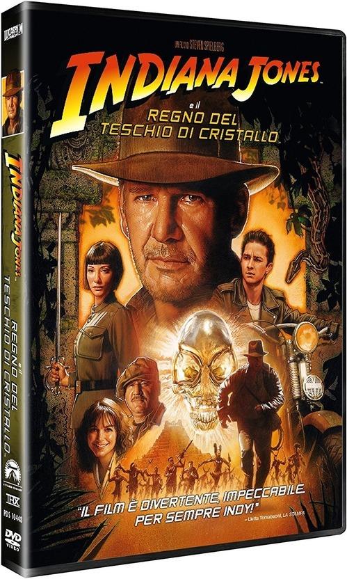 Indiana Jones e il Regno del Teschio di Cristallo (1 DVD) - DVD - Film di  Steven Spielberg Avventura | laFeltrinelli