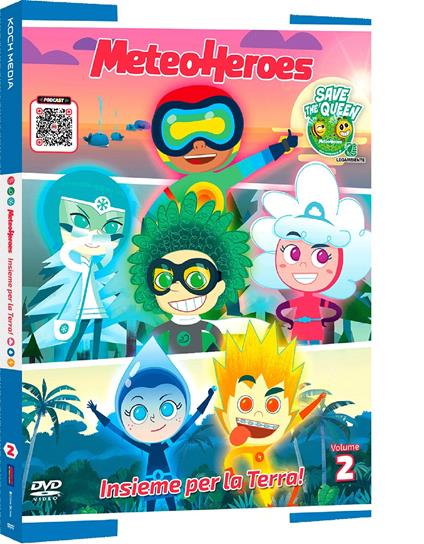 Meteoheroes vol.2 (DVD) di Luigi Latini,Terry Amaini - DVD