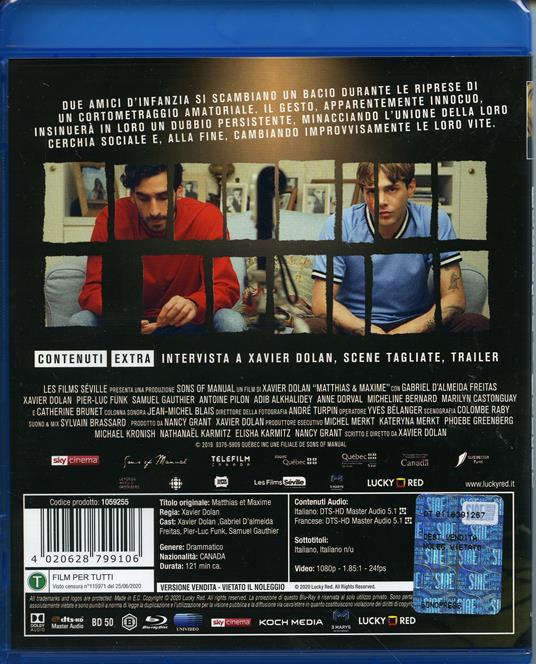 Matthias & Maxime (Blu-ray) di Xavier Dolan - Blu-ray - 2