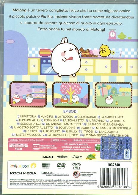 Molang. La prova del cuoco (DVD) di  Miziak,Marie-Caroline Villand - DVD - 2