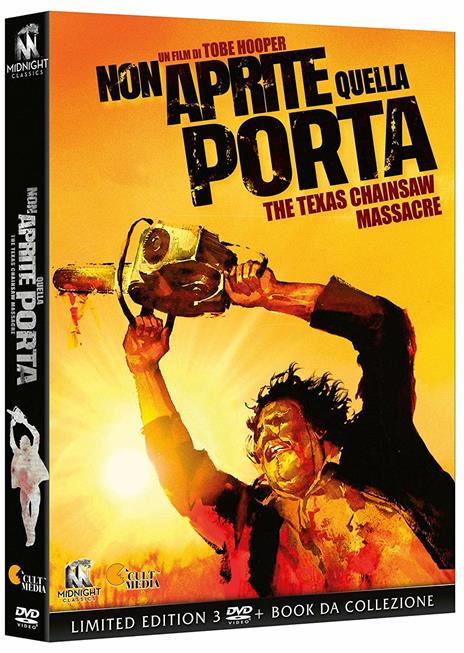 Non aprite quella porta (3 DVD) di Tobe Hooper - DVD