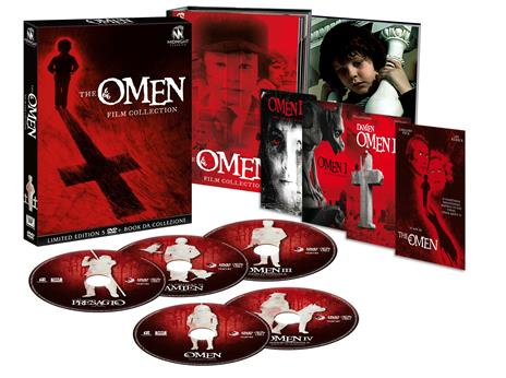 The Omen Film Collection (DVD) di Gregory Peck,William Holden,Lee Grant,Lee Remick,David Warner,Billie Whitelaw,Sam Neill,Rossano Brazzi,Don Gordon,Lisa Harrow,Harvey Stephens,Patrick Troughton,Faye Grant,Michael Woods,Michael Lerner,Madison Mason - DVD - 2