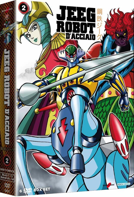 Jeeg Robot d'acciaio vol.2 (6 DVD) - DVD - Film di Masayuki Akehi  Animazione | laFeltrinelli