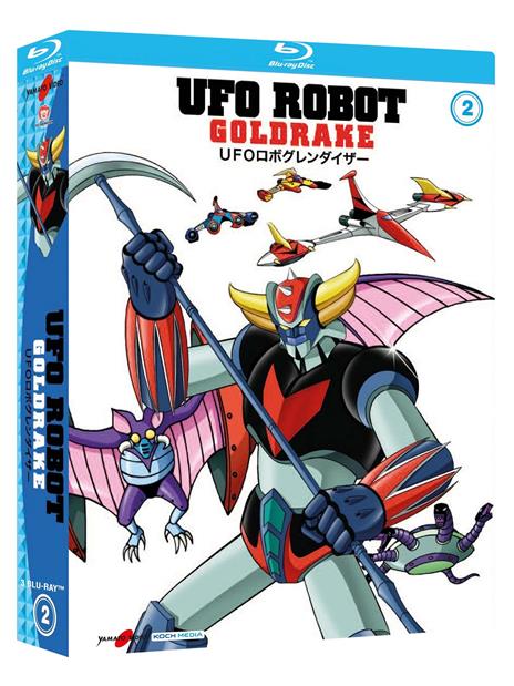 Ufo Robot Goldrake. Volume 2 (3 Blu-ray) - Blu-ray - Film di Masayuki Akehi  , Tomoharu Katsumata Animazione | laFeltrinelli
