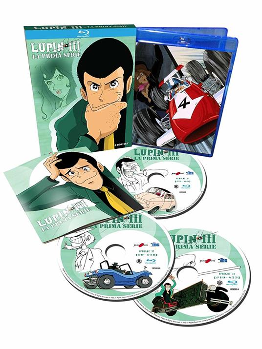 Lupin III. La prima serie (3 Blu-ray) - Blu-ray - Film di Masaaki Osumi ,  Hayao Miyazaki Animazione | laFeltrinelli