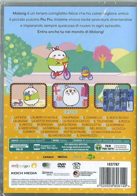 Molang. Nel bosco (DVD) di Stephanie Miziak,Marie-Caroline Villand - DVD - 2