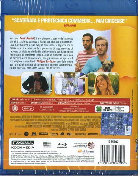 Sposami, stupido! (Blu-ray) di Tarek Boudali - Blu-ray - 2