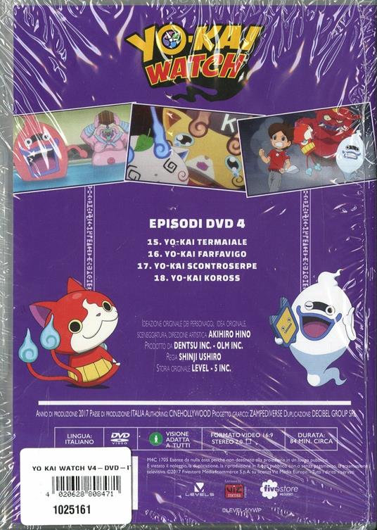 Yo-kai Watch. Vol. 4 (DVD) - DVD - Film di Shinji Ushiro Animazione |  laFeltrinelli