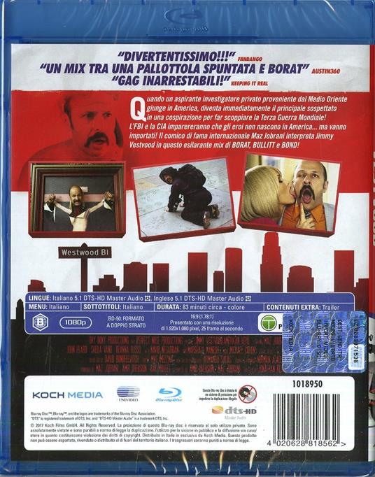 Jimmy Vestvood. Benvenuti in Amerika (Blu-ray) di Jonathan Kesselman - Blu-ray - 2