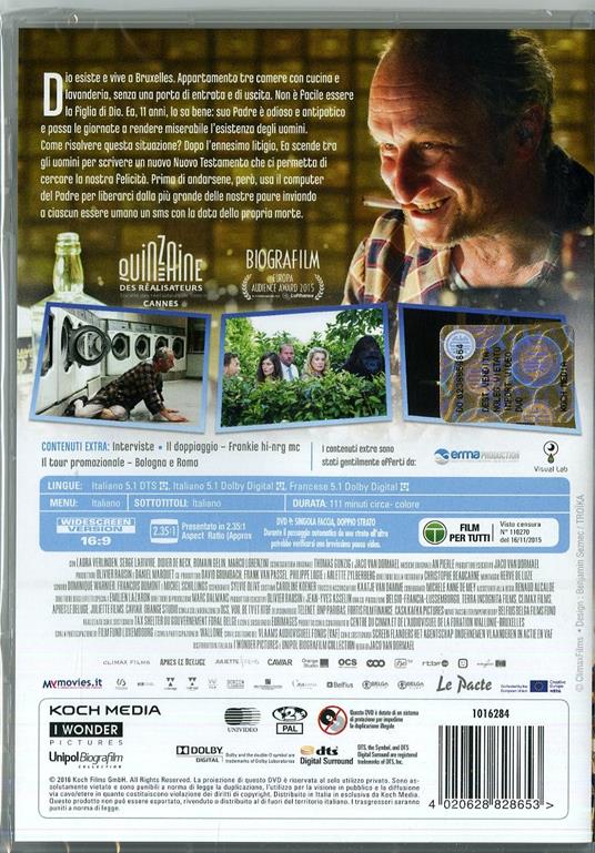 Dio esiste e vive a Bruxelles di Jaco Van Dormael - DVD - 2