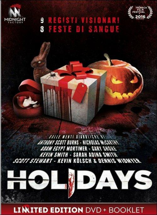 Holidays<span>.</span> Limited Edition di Anthony Scott Burns,Kevin Kolsch,Nicholas McCarthy,Adam Egypt Mortimer,Ellen Reid,Gary Shore,Kevin Smith,Sarah Adina Smith,Scott Stewart,Dennis Widmyer - DVD