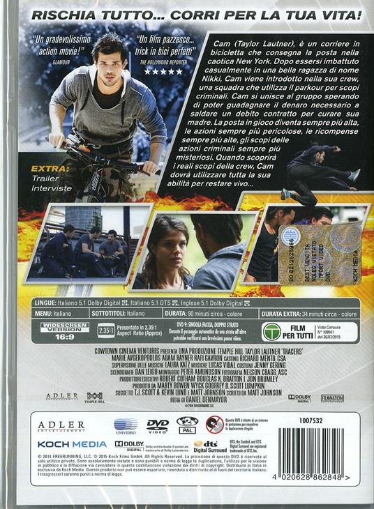 Tracers di Daniel Benmayor - DVD - 2