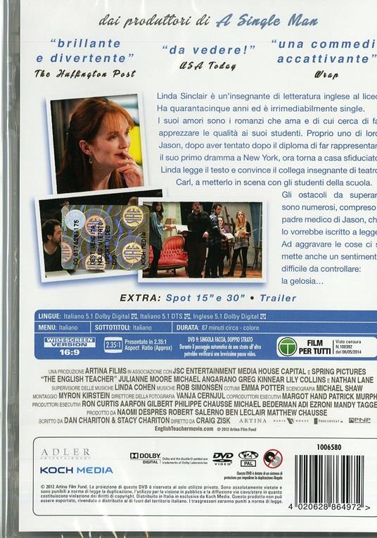 The English Teacher di Craig Zisk - DVD - 3