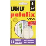 Uhu Patafix Deco 32pz Super Forti Adesivi Riutilizzabili Accessori Ferramenta