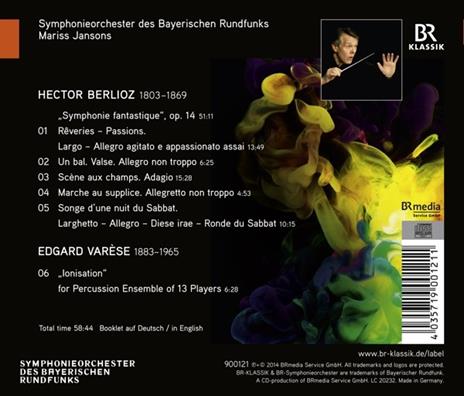 Sinfonia fantastica (Symphonie fantastique) - CD Audio di Hector Berlioz - 2