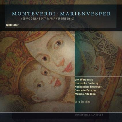 Vespro della Beata Vergine - CD Audio di Claudio Monteverdi