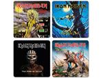 Iron Maiden Coaster Pack4 Sottobicchieri Iron Maiden